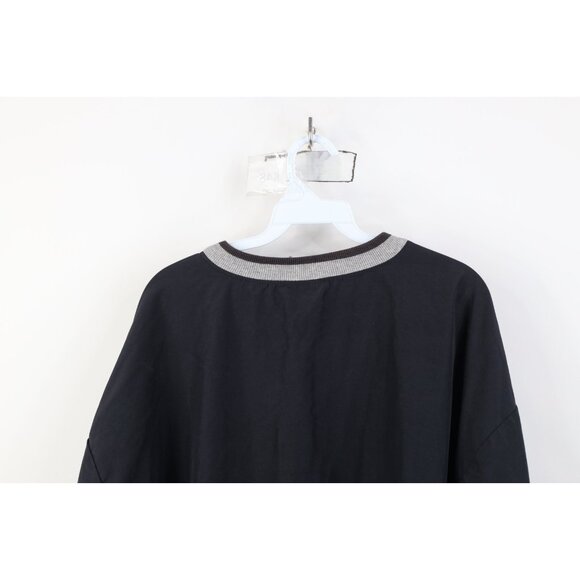 Vintage 90s Mens XL Spell Out Miller Genuine Draft Beer Windbreaker Jacket USA - Picture 11 of 12